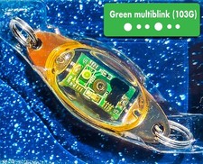 Esca Saltwater Fishing Lures (Green Multi-blink) Model MS103G