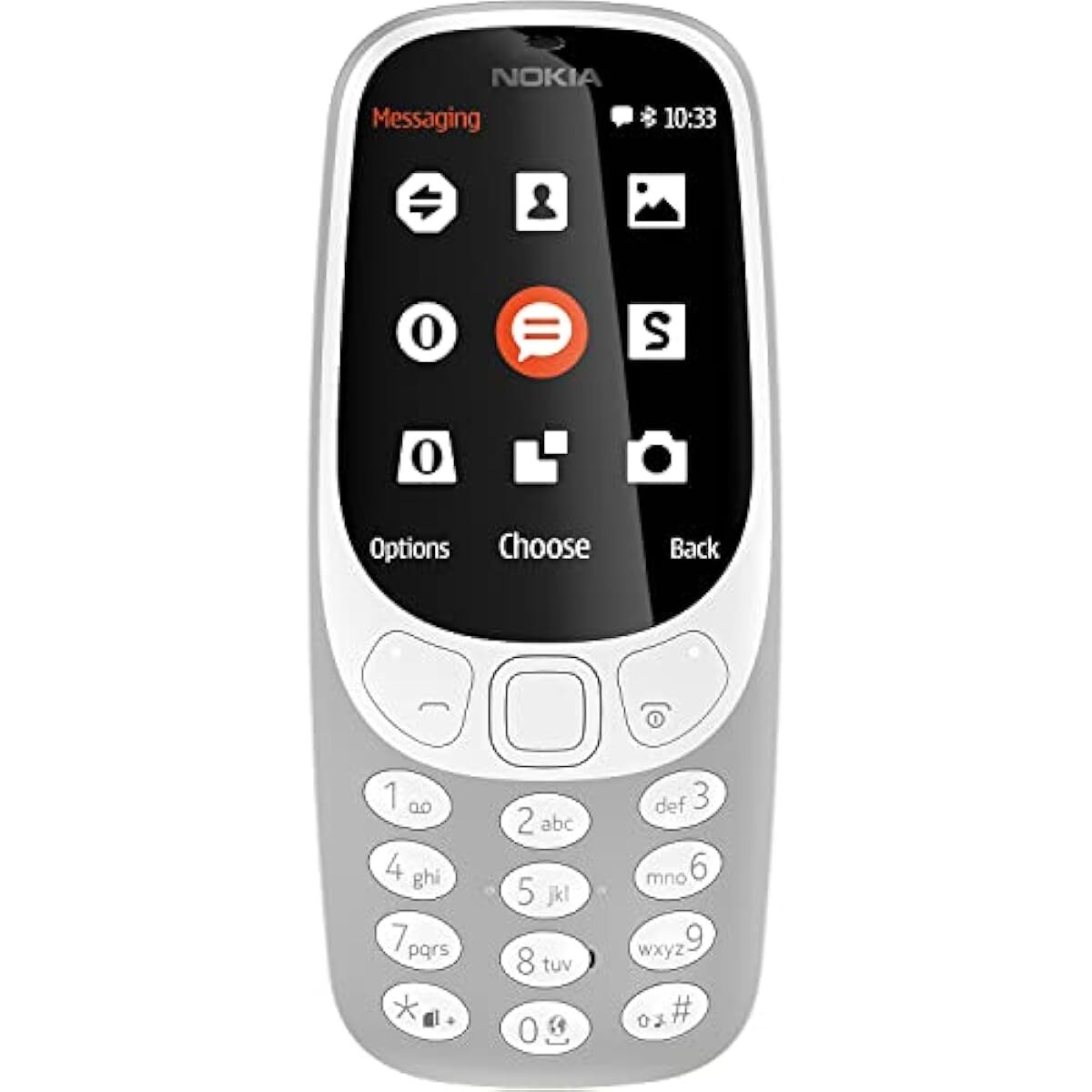 Nokia 3310 Dual SIM Keypad Phone with MP3 Player, Wireless
