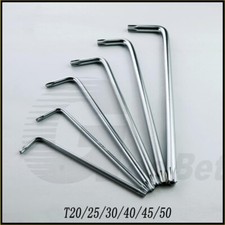 Torxschl&uuml;ssel Winkelschl&uuml;ssel Torx Schl&uuml;ssel mit Loch Profi T25 T30 T40 T45 T50