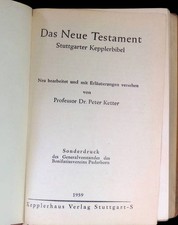 Das Neue Testament : Stuttgarter Kepplerbibel...