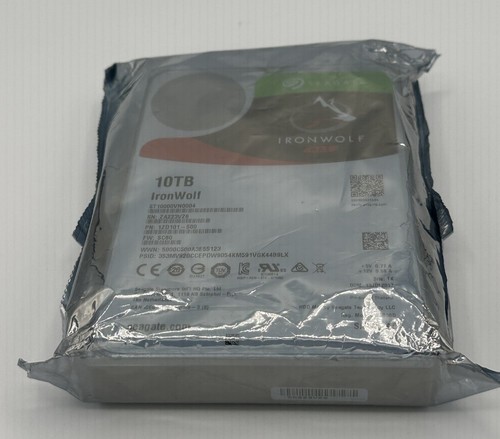 Seagate IronWolf 10TB 7200RPM 3.5 inch Internal SSD - ST10000VN0004 - New - Afbeelding 2 van 6