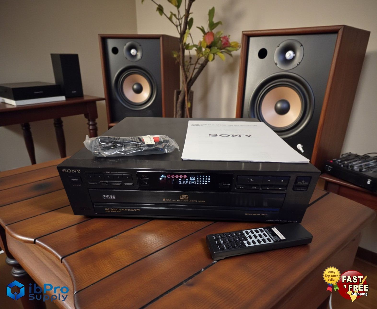 Compact Disc Stereo Component 100% Serviced