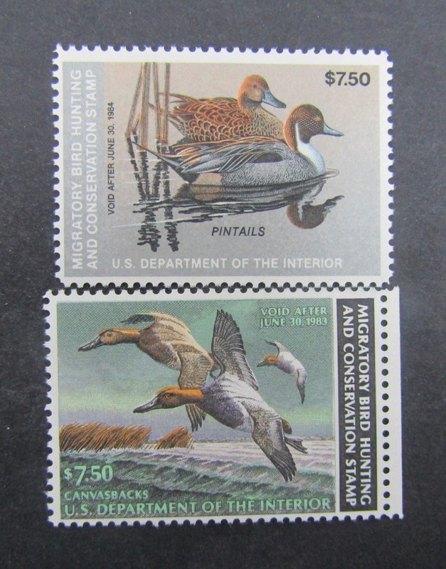 nystamps US Duck Stamp # RW49 RW50 Mint OG NH             L10x1836