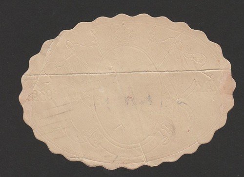 Canada 1939 Royal Visit aluminized gummed label - cinderella - collateral - Foto 2 di 2
