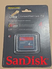 SanDisk Ultra CompactFlash Card 4GB 30MB/s 200x CF Memory Card New