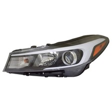 Left Headlight Assembly Compatible with 2017-2018 Kia Forte