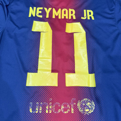 FC Barcelona NEYMAR JR 11番 長袖ジャージ Neymar Jr 2012/13 Nike FC Barcelona Retro Jersey Mens Large