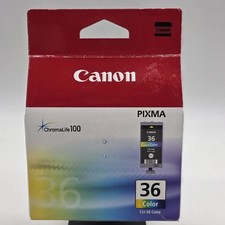 Genuine Canon Pixma 36 Color Ink Tank Cartridge CLI-36 Color Sealed