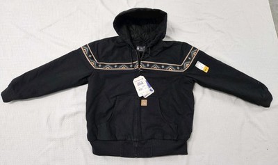 Carhartt 50th Anniversary Woman Montana Aztec Jacket Black Size