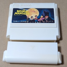 No box Maniac Mansion JALECO Famicom retro game software & manual only