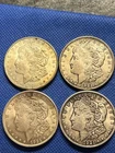1921 Morgan Dollar Lot of 4 AU-UNC #50