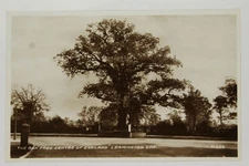 Real Photo RPPC The Oak Tree Centre of England Leamington Spa England H.639