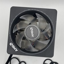 AMD Wraith RGB CPU Cooler AM4   Copper Heatpipes   Clean