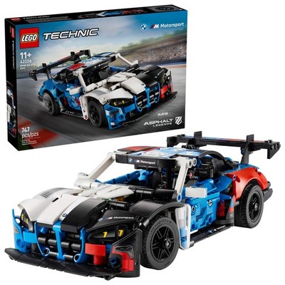 LEGO Technic BMW M4 GT3 EVO Race Car Toy, 747 Pieces, Multicolor, Ages 11+,