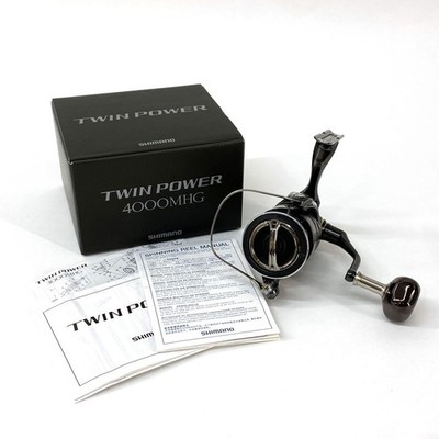 SHIMANO 24 TWIN POWER Twin Power 4000MHG Spinnrolle gebraucht JDM Japan