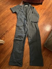 ENGINEERED WORK GARMENTS CCA 3 MEN'S SIZE 50 PROTECTIVE COVERALLS DARK BLUE NAVY