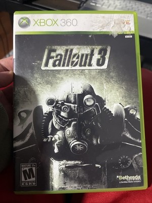 Fallout 3 Game Xbox 360 Case and Disc Only Tested Working