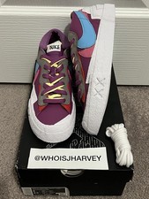 Size 8 - KAWS x sacai x Nike Blazer Low Purple Dusk