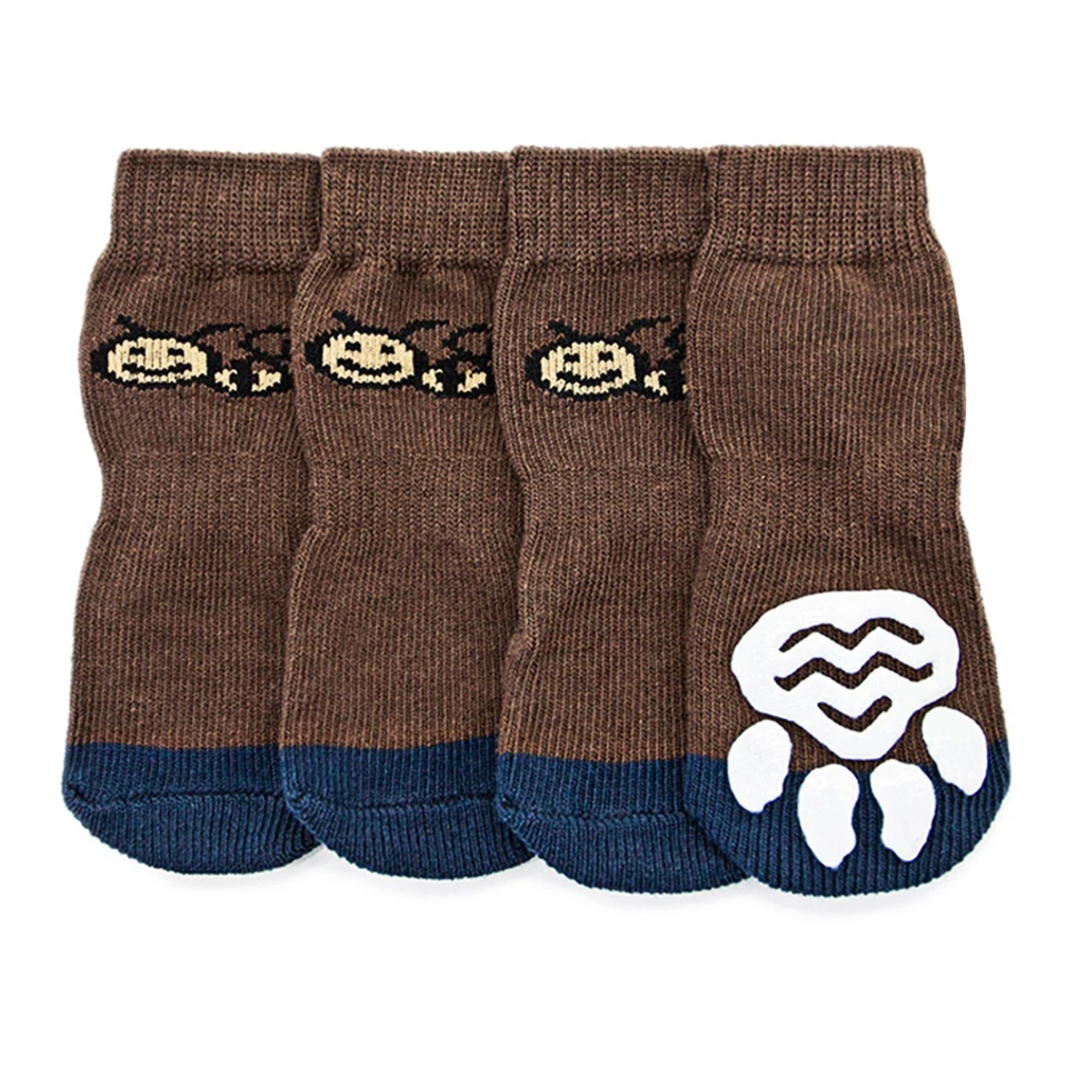 Dog Socks Traction Control Anti-Slip for Hardwood Floor Indoor Wear, Paw Protect - Image 4 of 4