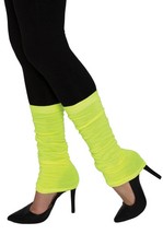 1980's Leg Warmers Neon Green 