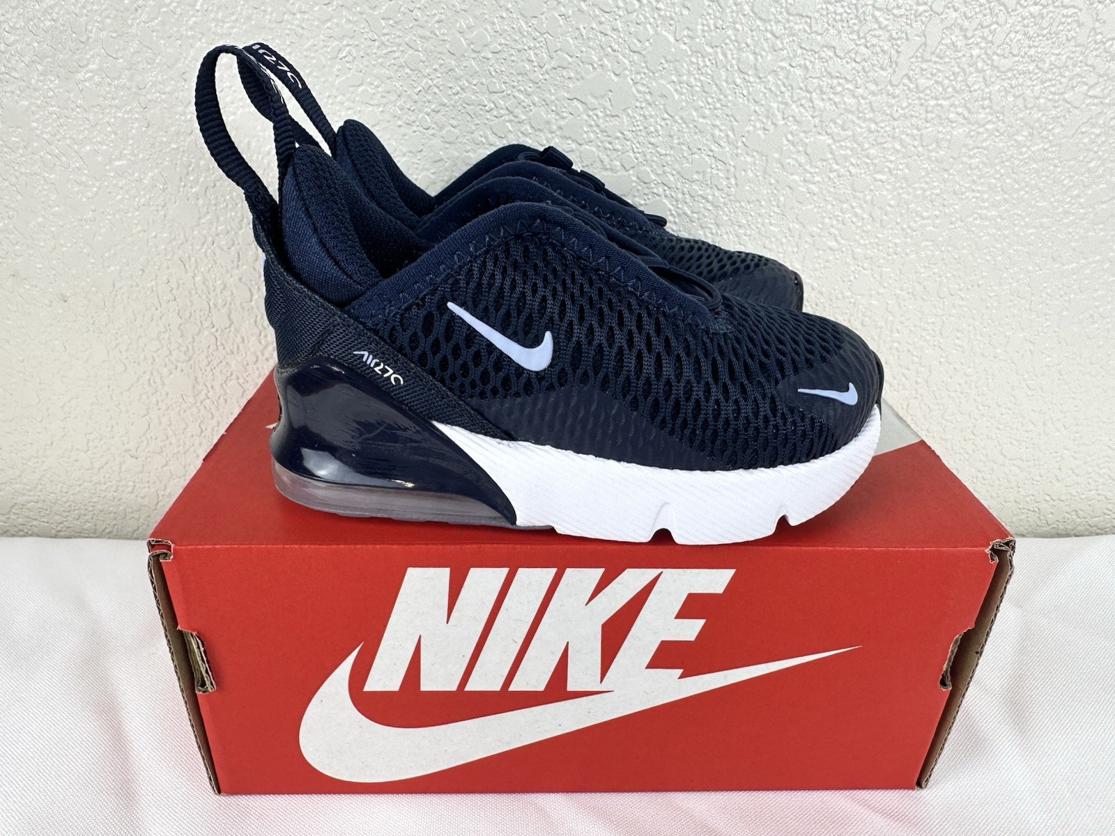 Toddlers Size 5c Blue White Running Sneakers Kids