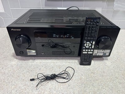 Pioneer VSX-822-K Receiver - 6 HDMI In Ports, Original Remote & Antenna Bundle