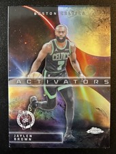2025-26 Topps Chrome Activators Refractor Jaylen Brown #AC-3 Boston Celtics