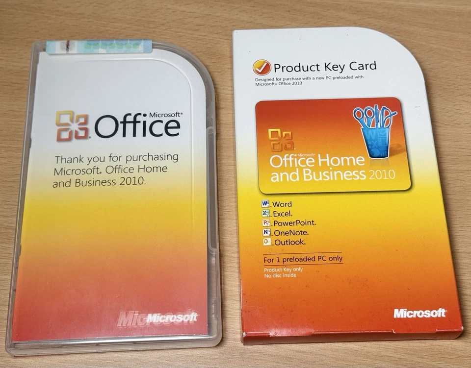 New Sealed Microsoft Office 2010 Home & Business Product Key Card (PKC) License - Image 4 of 4