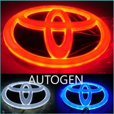 4D Emblem Light for TOYOTA 7 Size 3 Color Variation Exterior Parts & Accessories
