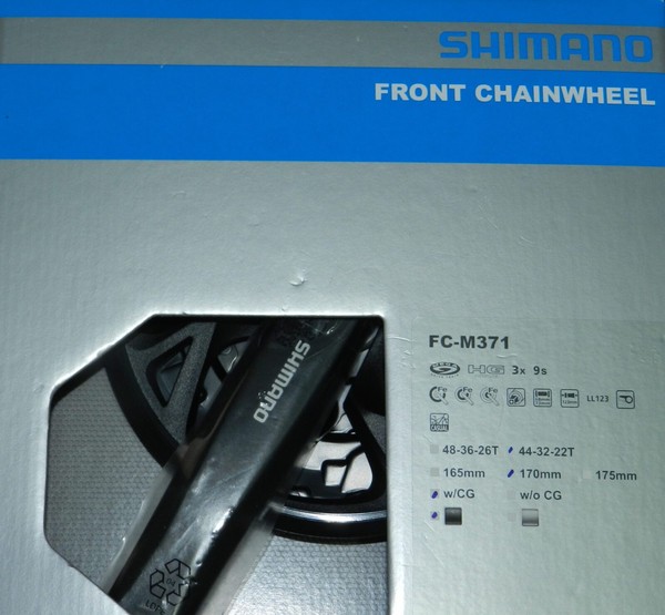 Kurbelgarnitur Altus FC-M371 Shimano-image