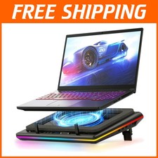 Fast Cooling Laptop Pad, Adjustable Speed, Touch Control