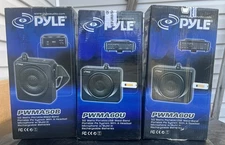 3 Pyle Pro 50W Waist-Band Amplifier w/ Headset Mic 1 PWMA50B & 2 PWMA60U