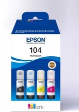 Epson 104 4x EcoTank Ink Series / ET-2710 ET-...