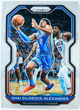 Shai Gilgeous-Alexander - Oklahoma City Thunder 2020-21 Panini Prizm #118