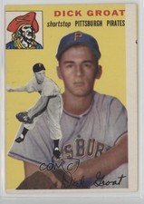 1954 Topps Dick Groat (White Back) #43 16ez