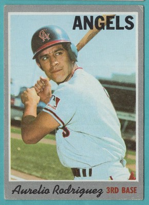 1970 Topps Aurelio Rodriguez California Angels #228 | eBay
