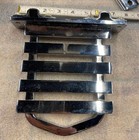 Vtg Old Skool Luggage Rack Sissybar Mount Harley Shovelhead Ironhead Chopper!