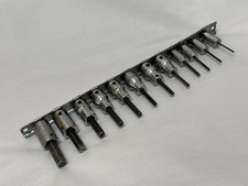 Usa Snap-on 12 Pc Sae Hex Bit Socket Driver Set 14 38 Drive 212eftay Usa Snap-on 12 Pc Sae Hex Bit Socket Driver Set 14 38 Drive 212eftay