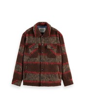 Scotch & Soda - BRUSHED WOOL BLEND OVERSHIRT