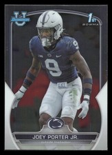 2022 Bowman University Chrome #79 Joey Porter Jr. Penn State Nittany Lions