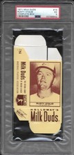1971 MILK DUDS COMPLETE BOX #15 RUSTY STAUB PSA 5