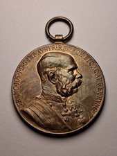 1898 Austria-Hungary Franz Joseph I Jubilee Bronze Medal (Signum Memoriae)