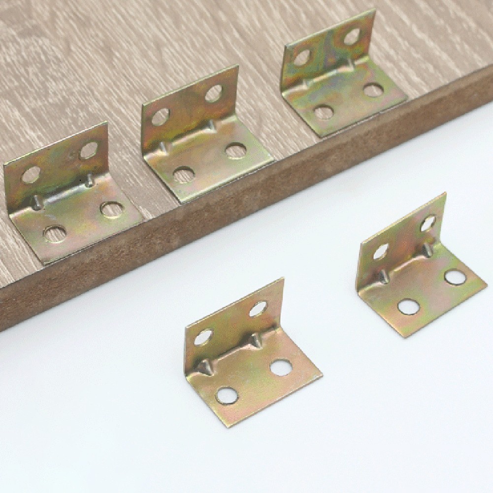Angle Bracket Reuseable Table Fastener 4 Holes 90 Degree Furniture Corner Cover