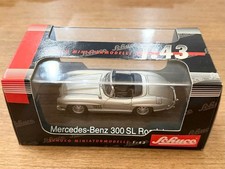 1/43  Schuco  Mercedes-Benz 300SL Roadster Silver 629764