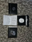 2025 W U.S. mint uncirculated American Eagle Silver Dollar 1oz .999 OGP/COA