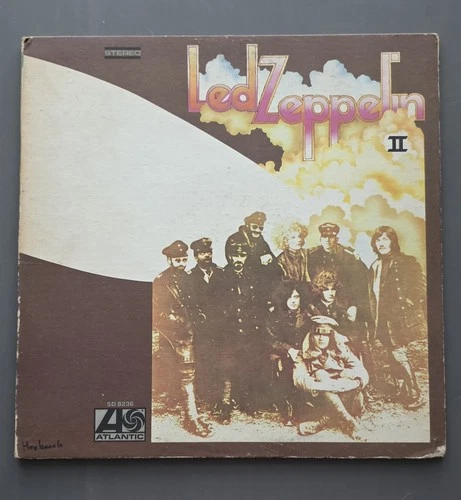 Led Zeppelin II Vintage Vinyl LP 1969 Atlantic Record