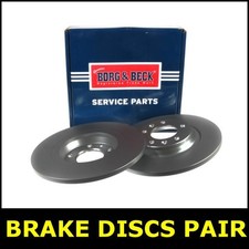 Par de discos de freno traseros para PEUGEOT 407 508 607 1.6 1.8 2.0 2.2 2.7 3.0 1584