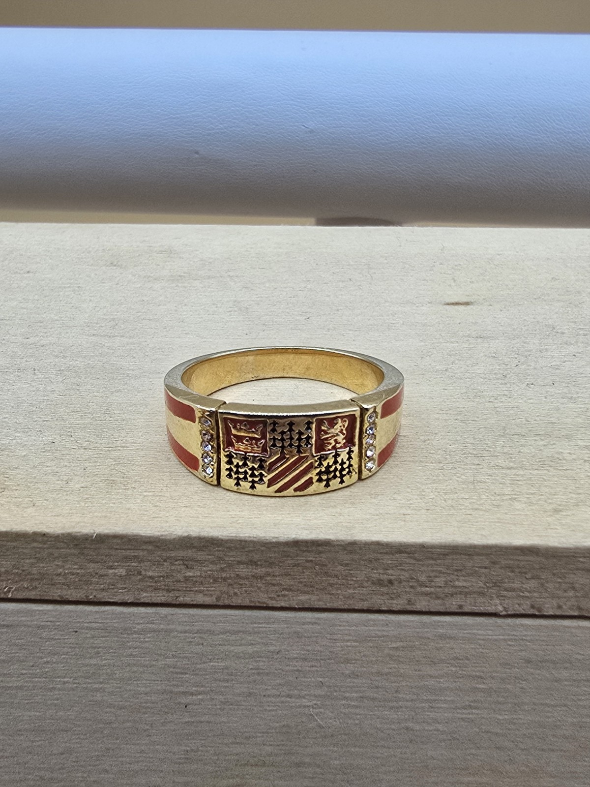 Anillo Casa Harry Potter Gryffindor Colección Noble Talla 10