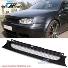 For 99-06 Volkswagen Golf Mk4 Gti R32 Mesh Style Grille Front Bumper Black Grill For 99-06 Volkswagen Golf Mk4 Gti R32 Mesh Style Grille Front Bumper Black Grill