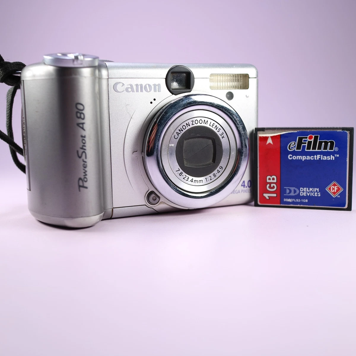 Canon PowerShot A80 Digital Cameras 3-4.9 MP Maximum Resolution